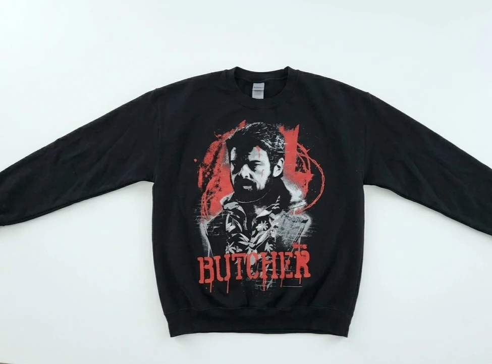 The Boys Butcher Black Crewneck Sweatshirt - photo 2
