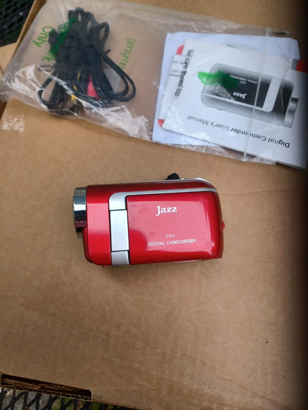 Red Jazz Z40 Digital Camcorder