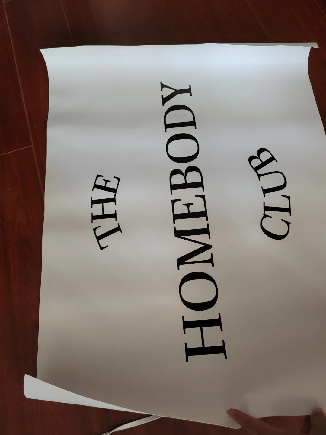 Large poster