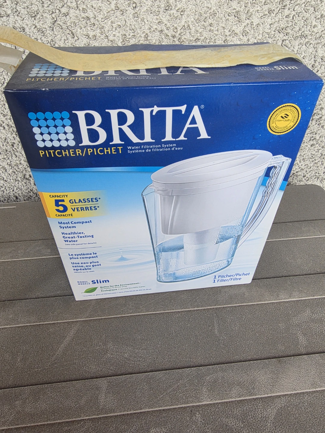 Brita Slim Water Filter Pitcher