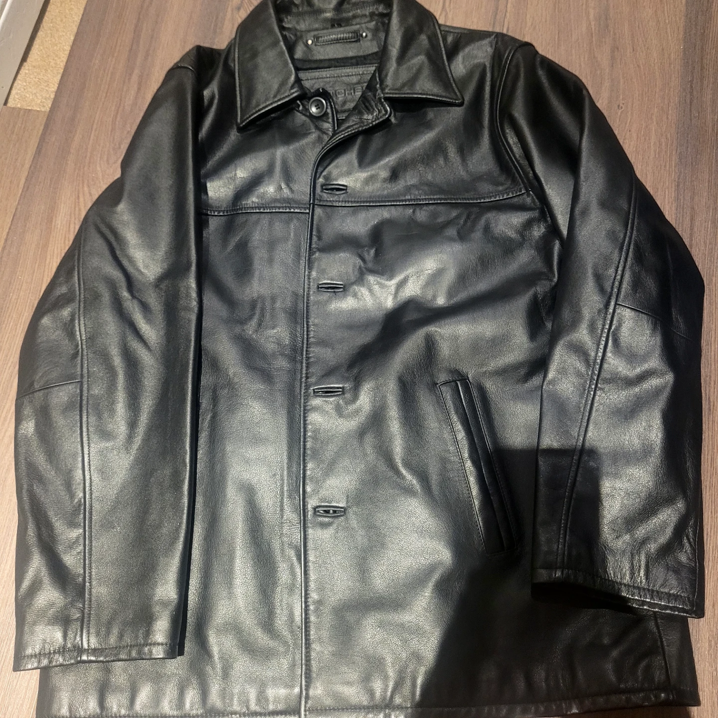 Britches Black Leather Jacket