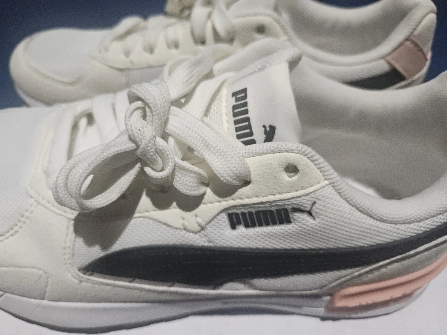 Puma Women's White/Pink Fashion Sneakers - photo 4