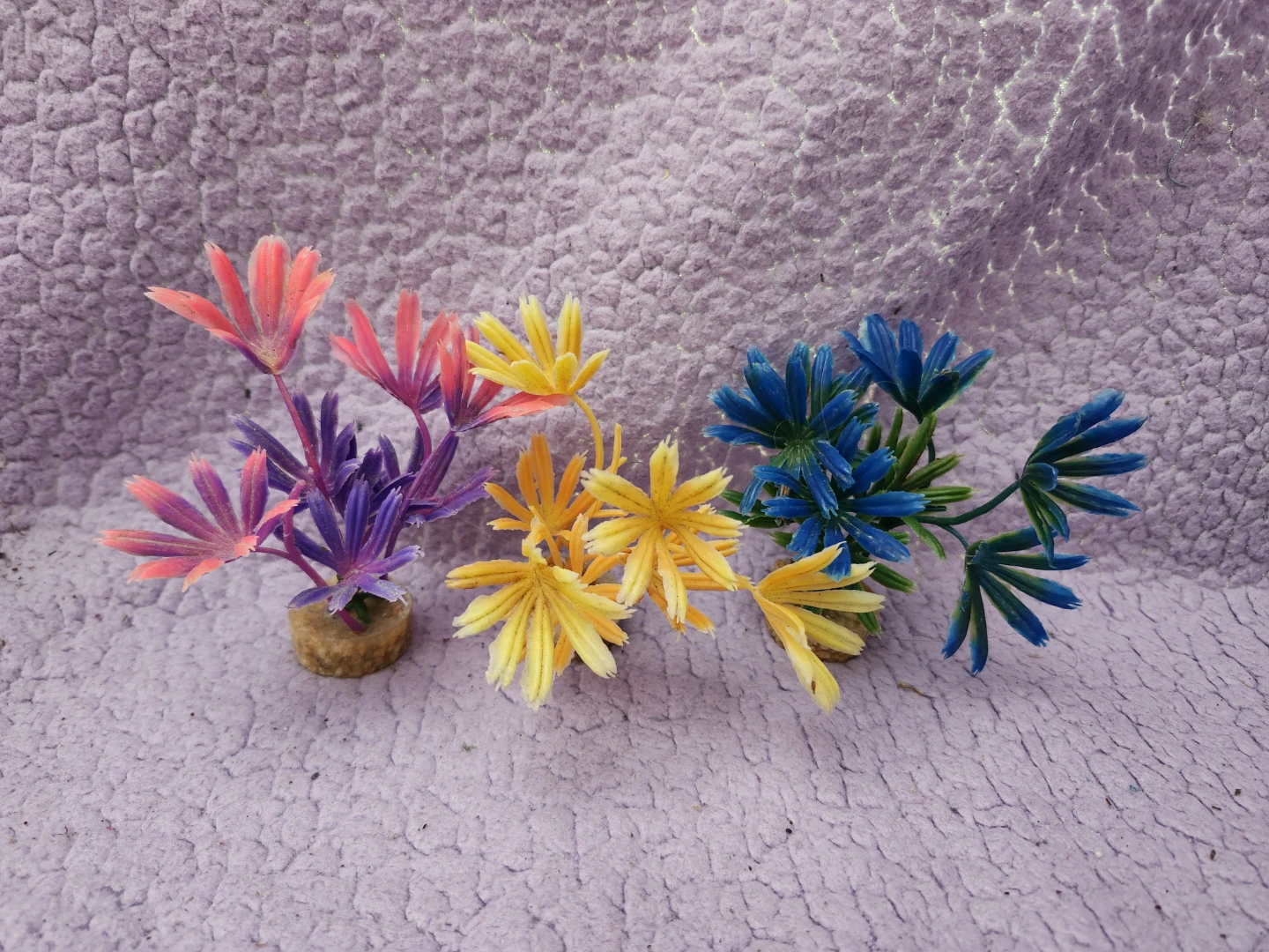 Artificial Aquarium Plants - Set of 3