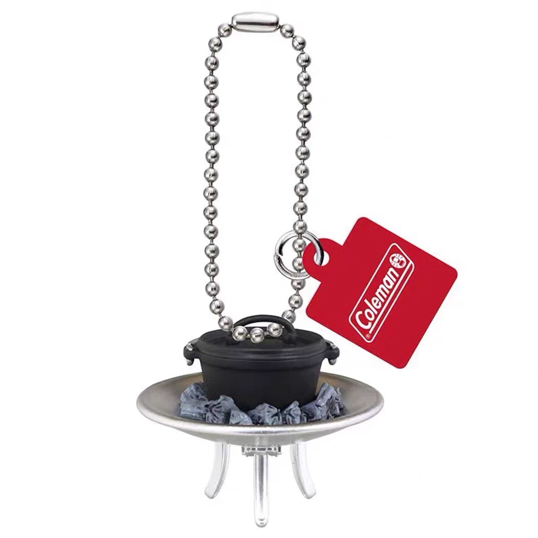 Coleman Mini Dutch Oven Keychain Charm