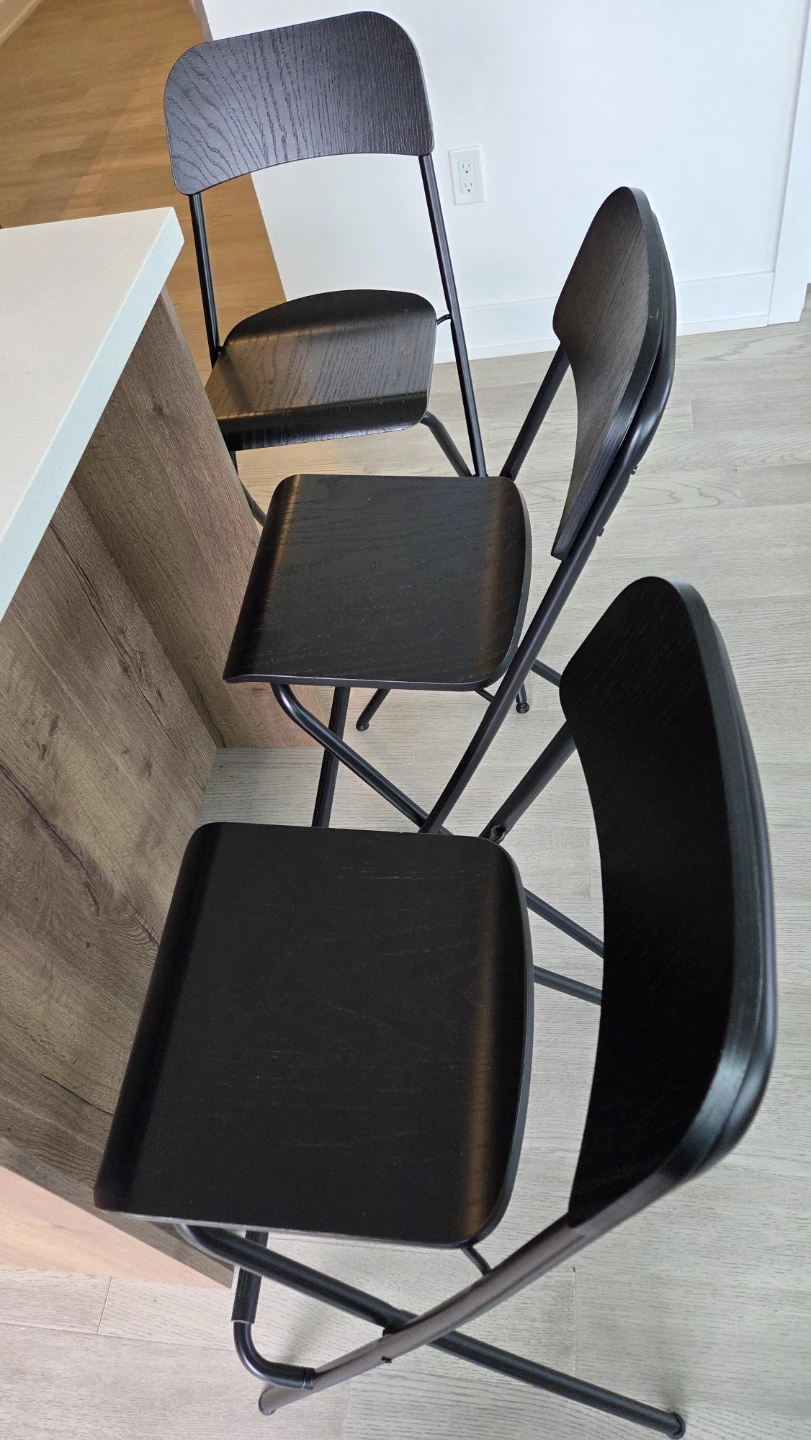[Moving Sale ~7/28] IKEA Bar stools (Set of 3)