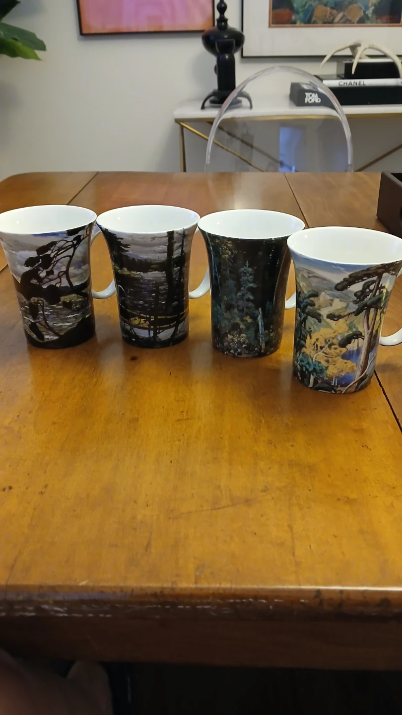 McIntosh Fine Bone China Mugs (Set of 4)