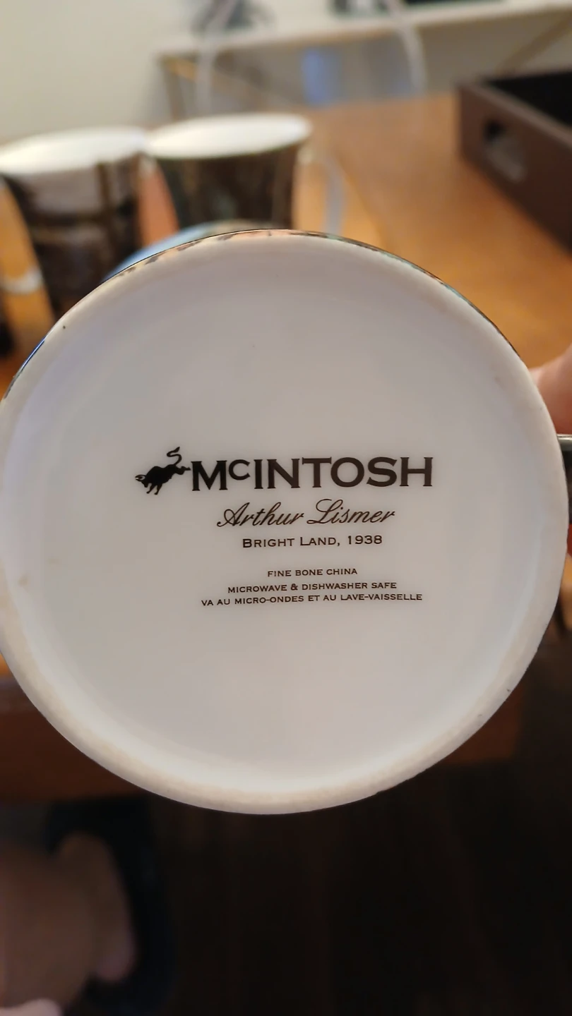 McIntosh Fine Bone China Mugs (Set of 4) - photo 2