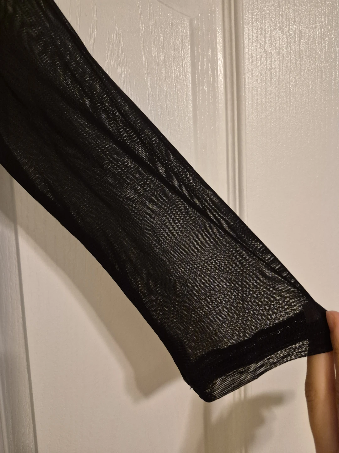 Rudsak Mexi Dress with Lambskin Leather Trim - Size M - photo 4