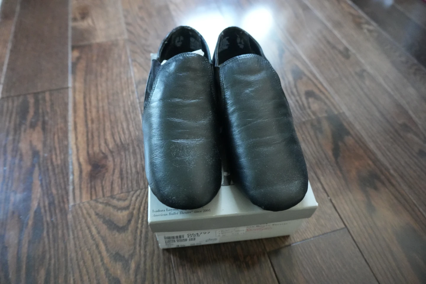 American Ballet Theatre Spotlights Black Leather Jazz Shoes - photo 2
