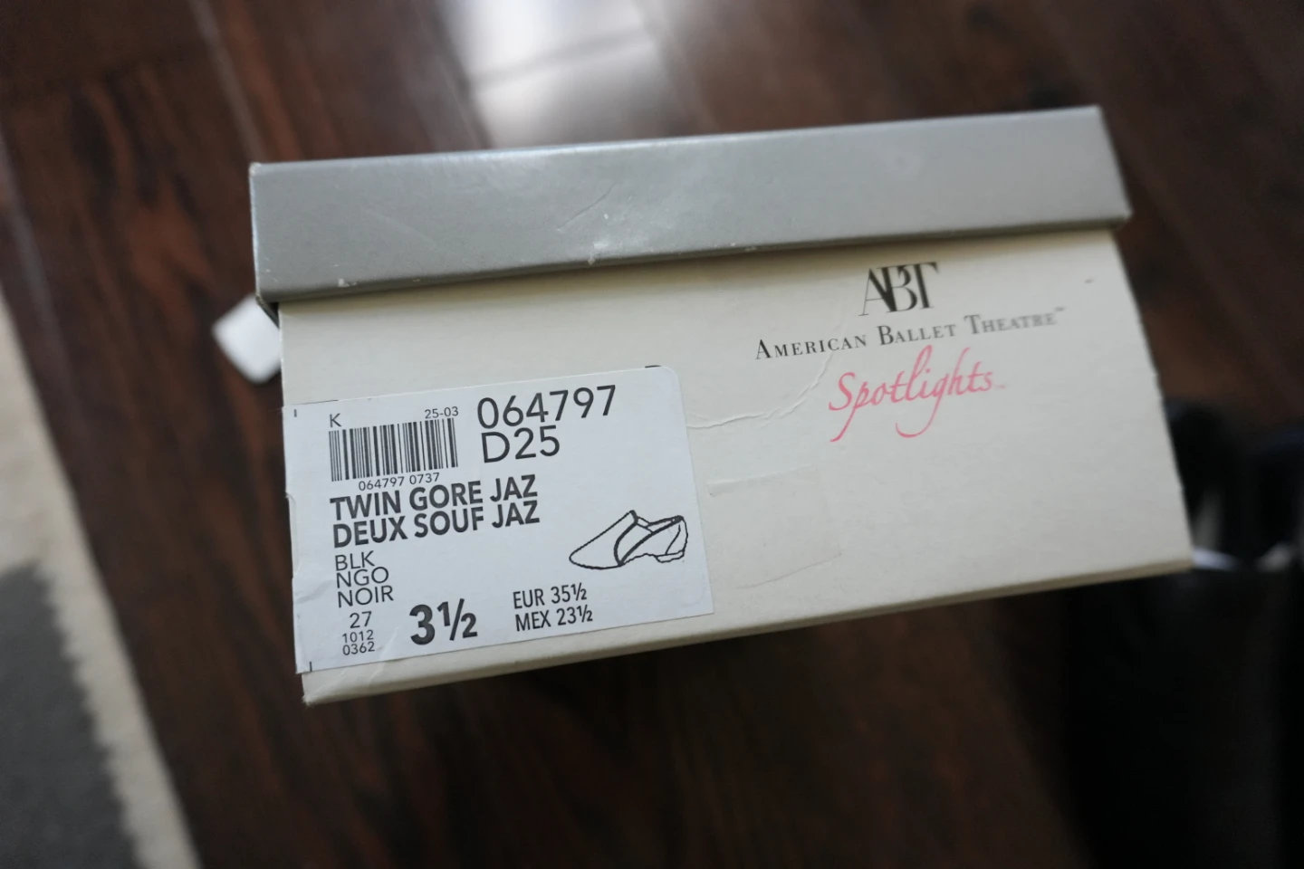 American Ballet Theatre Spotlights Black Leather Jazz Shoes - photo 3