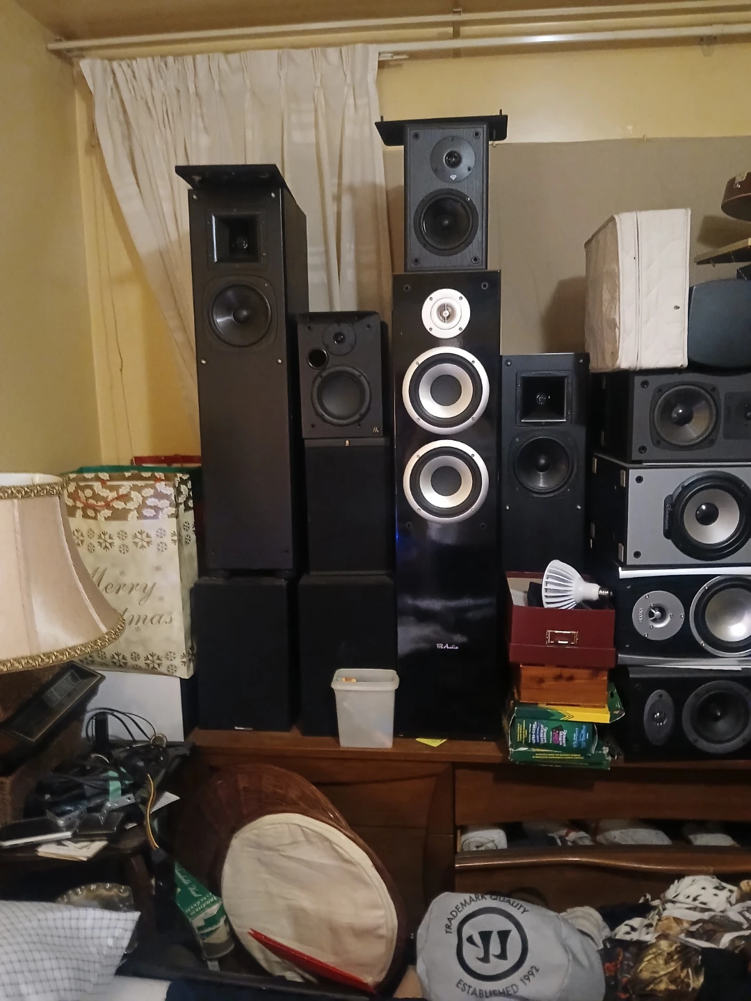 Assorted Audio Speakers and Audio Receiver - photo 5