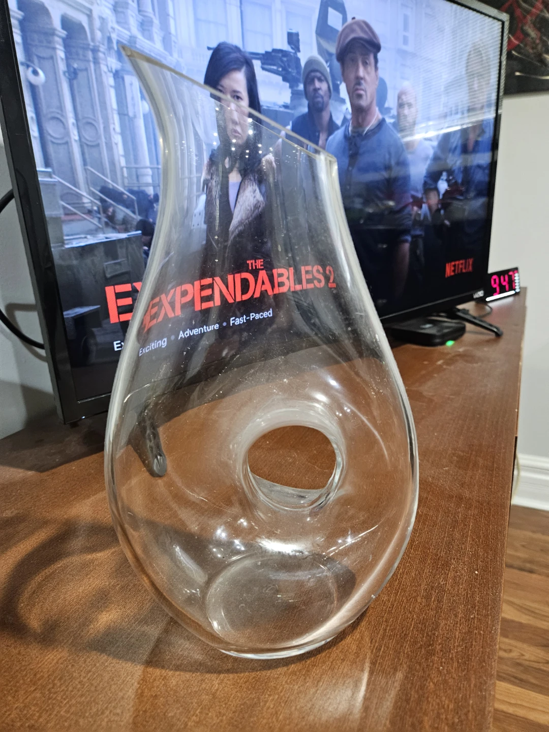 Clear Glass Decanter