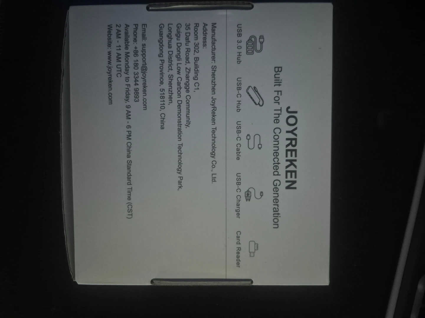JOYREKEN USB Hub with RGB Lighting - photo 2
