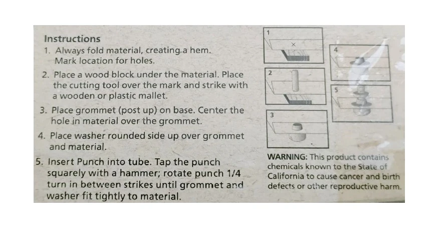 GROMMET REPAIR KIT (BY COGHLAN’S) - photo 4