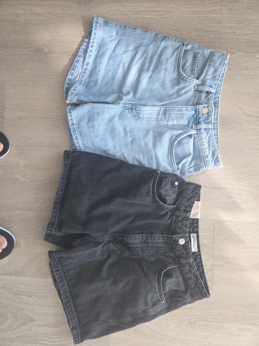 Zara TRF Denim Shorts (2 Pairs) - photo 2
