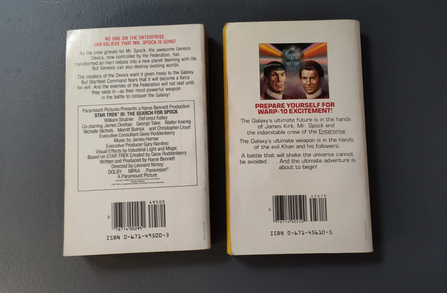 Star Trek Books: The Search for Spock & The Wrath of Khan - photo 4