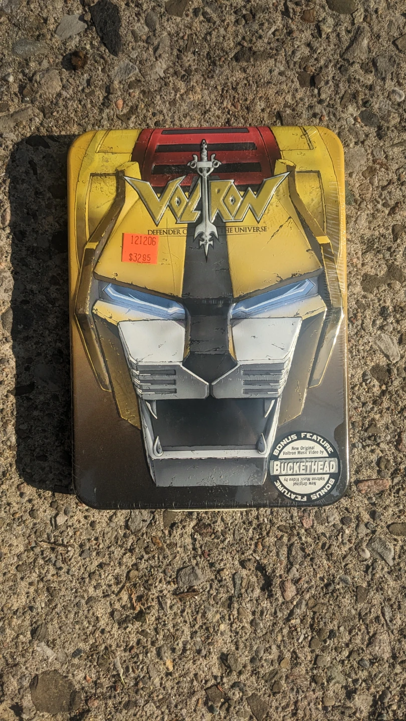 Voltron Collection Two: Yellow Lion DVD Tin Set