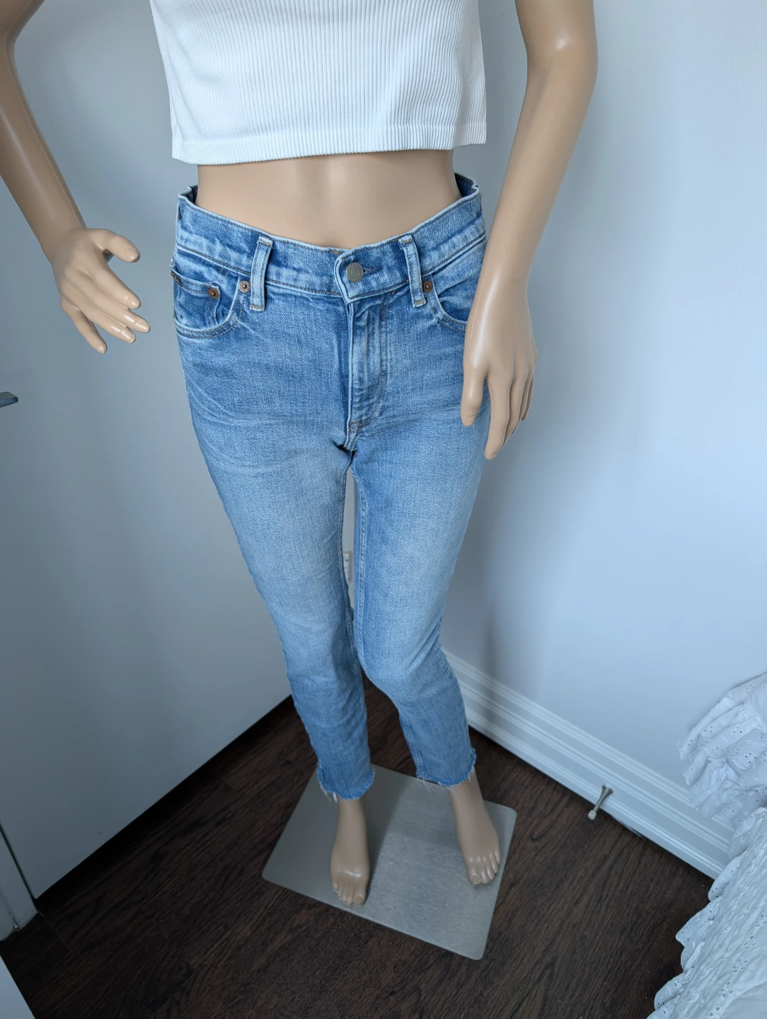 Polo Ralph Lauren Mid Rise Skinny Jeans - Size 27
