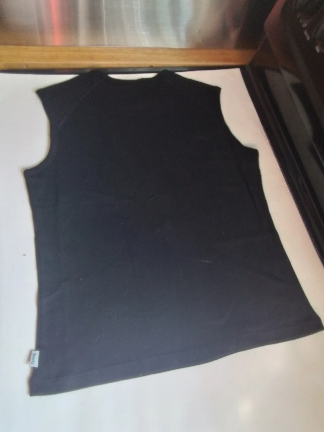 Roots Black Raglan Tank Top - photo 5