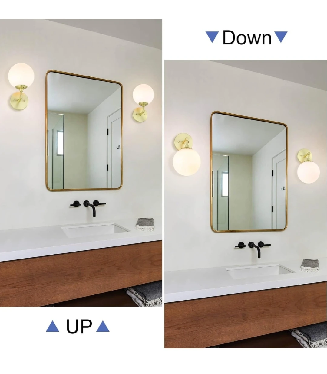 XinBei Lighting Wall Sconce Satin Brass - photo 4