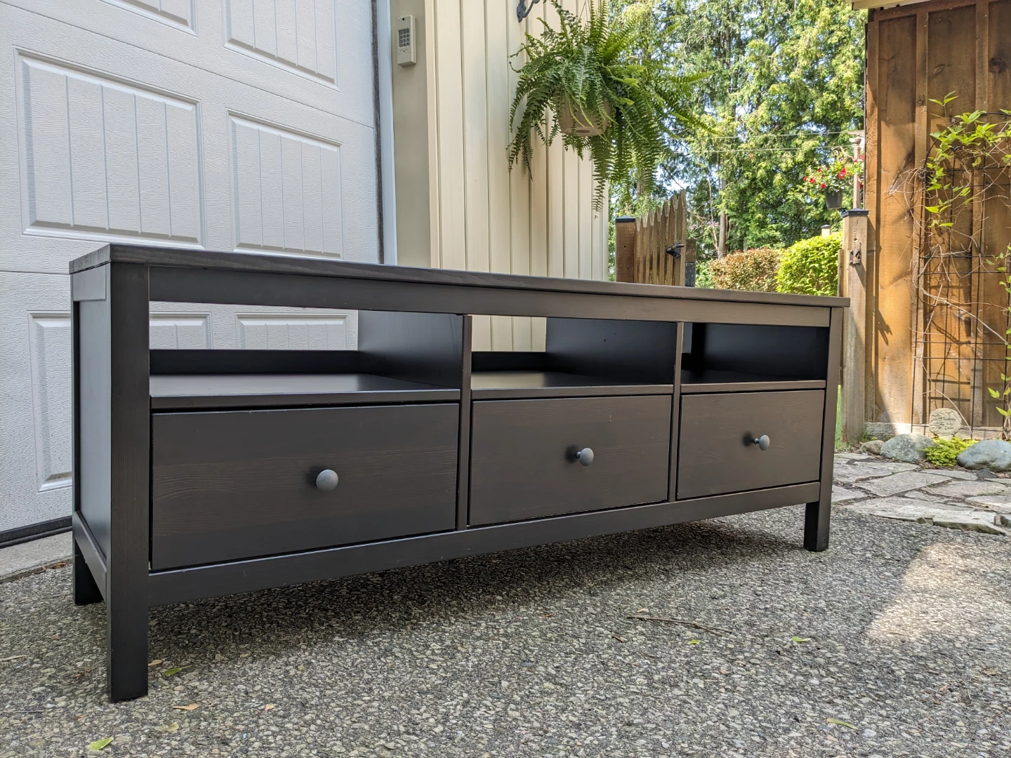 Pending pickup -Ikea HEMNES 3 Drawer TV Stand-Great Condition - photo 3
