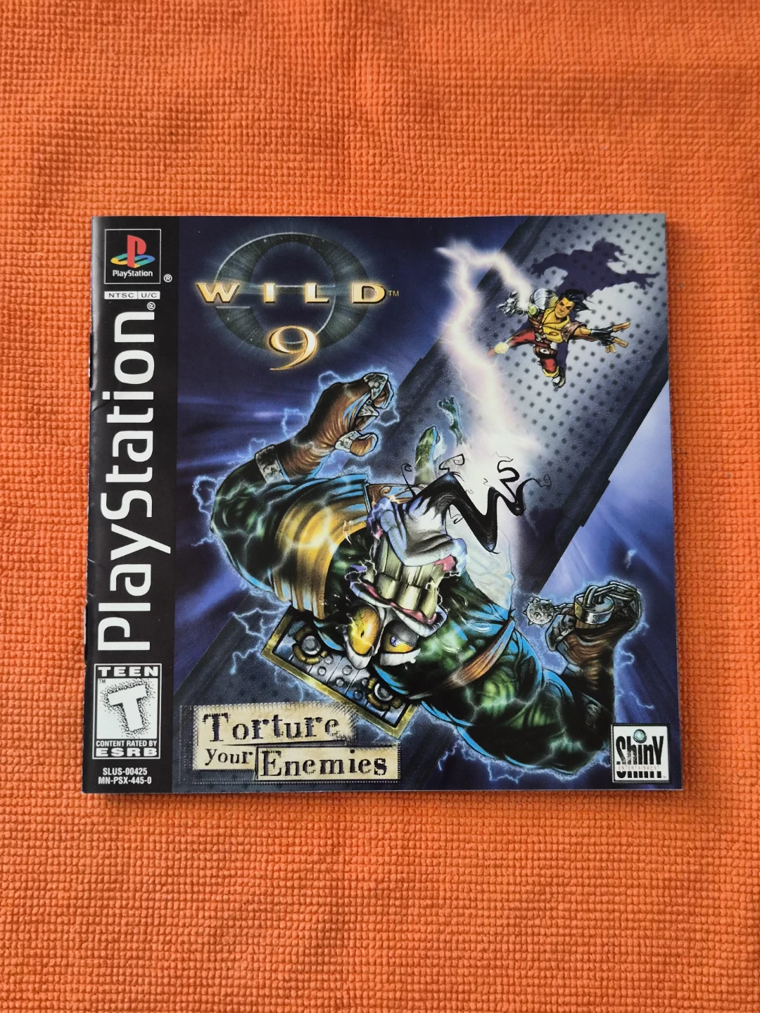 Read Bio | (CASE ONLY) Wild 9 (PS1) - photo 3