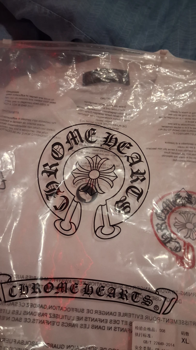 Chrome Hearts White Cotton T-Shirt