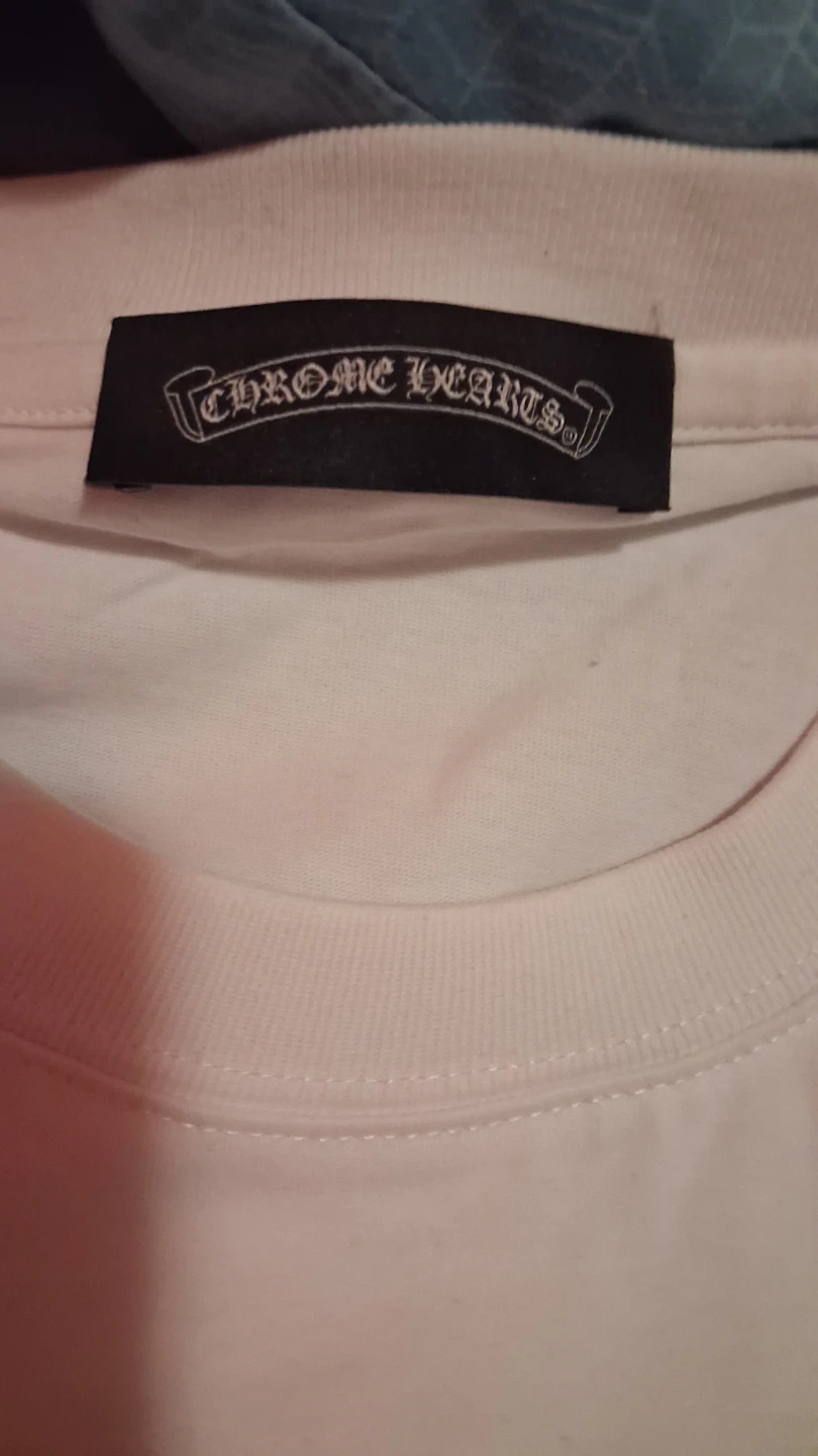 Chrome Hearts White Cotton T-Shirt - photo 2