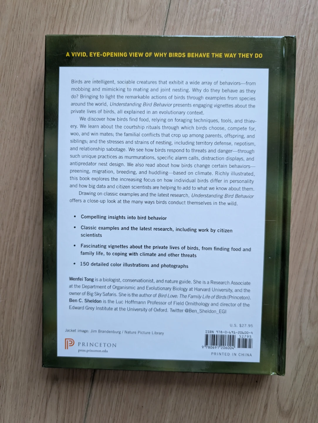 Understanding Bird Behavior – Illustrated Hardcover - photo 2
