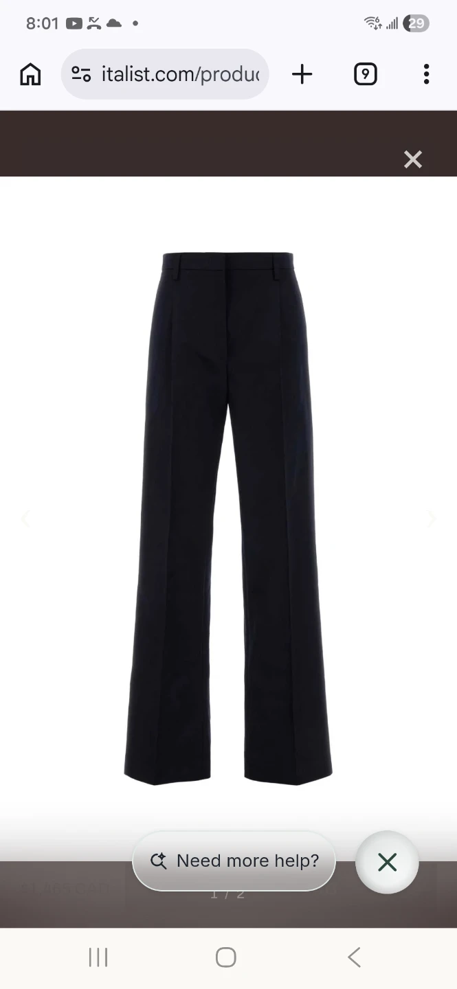 Prada Milano Women's Black Pants Size 8 - photo 4