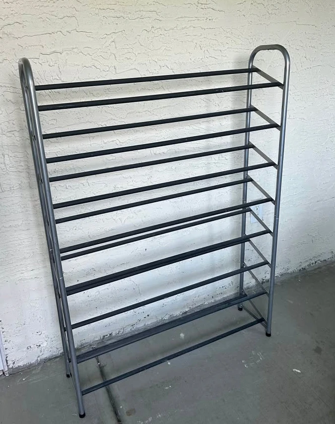 8-Tier Metal Shoe Rack