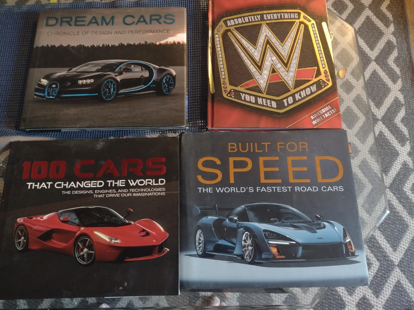 Multiple theme Car Books/ Wrestling Books