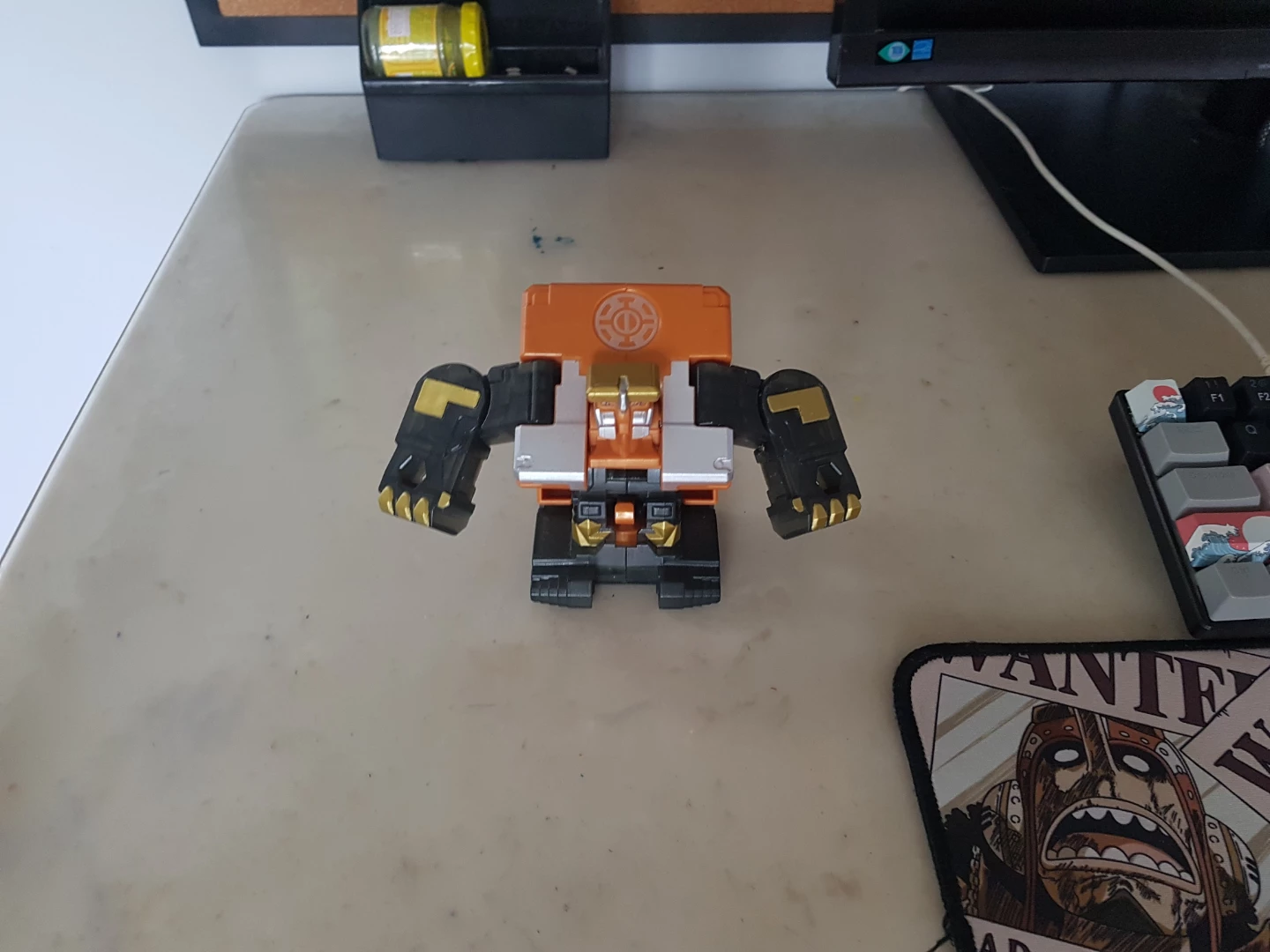 Orange Transforming Robot Toy - photo 2