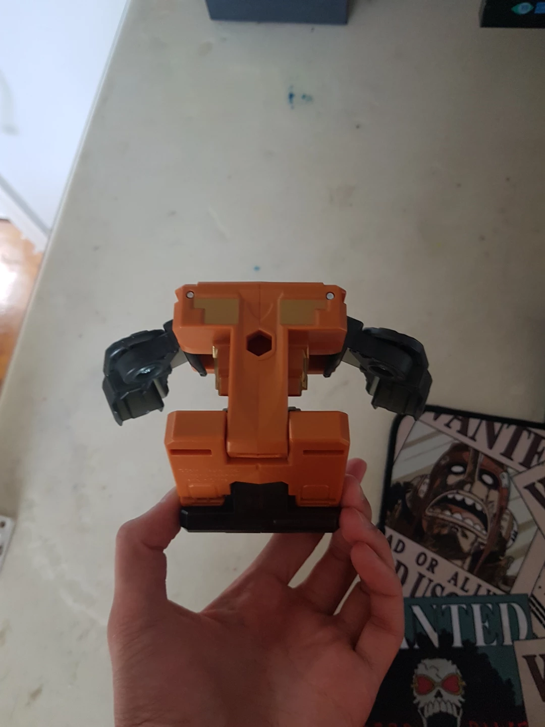 Orange Transforming Robot Toy - photo 3