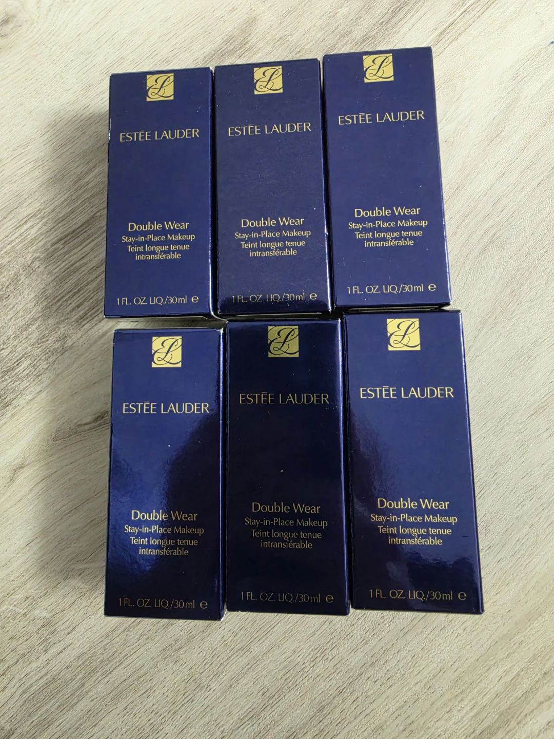Estée Lauder Double Wear Stay-in-Place Makeup 35$ each