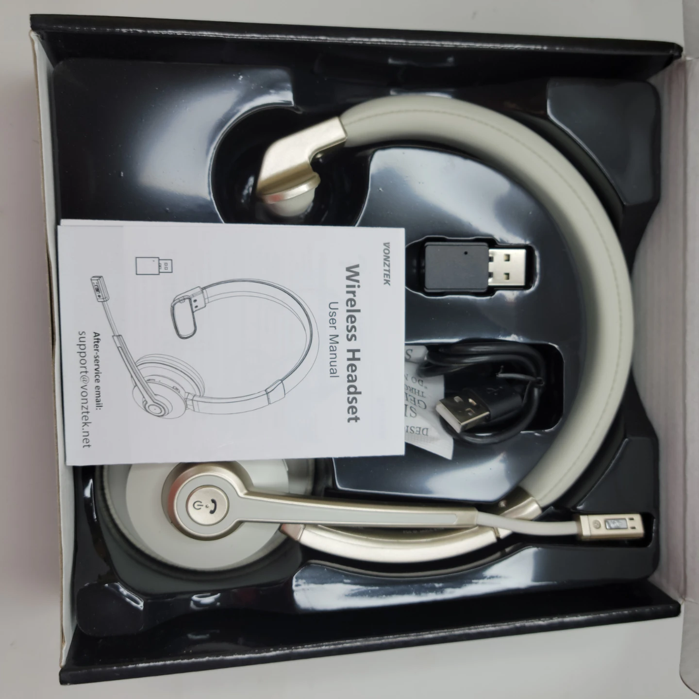 Vonztek Wireless Headset with Microphone - photo 2