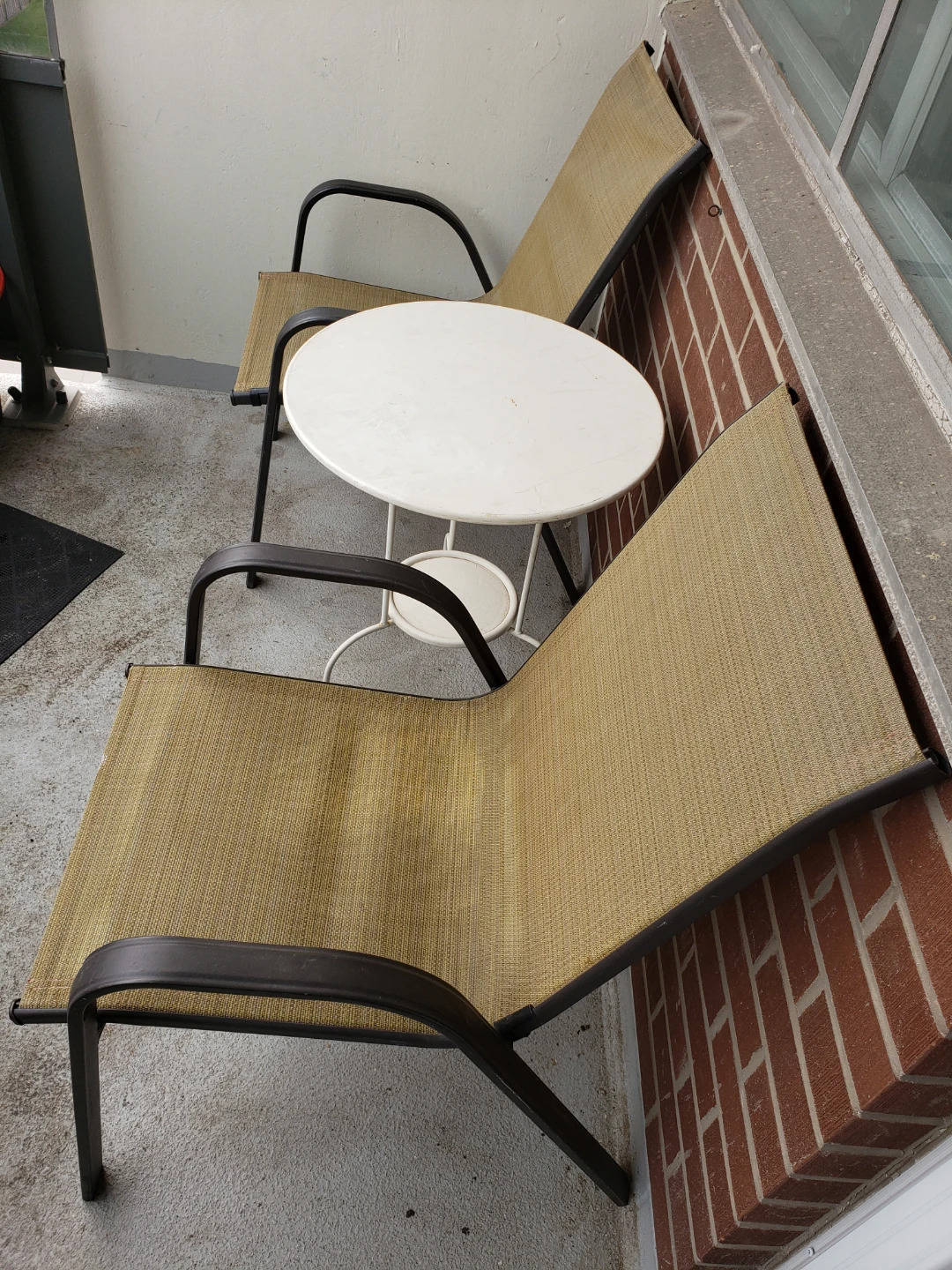 Patio Set - 2 Chairs & Small Table