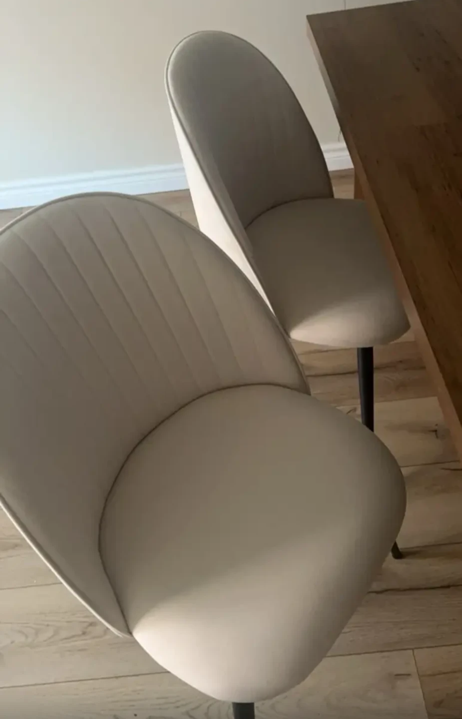 Brand new Set of 4 Upholstered Dining Chairs