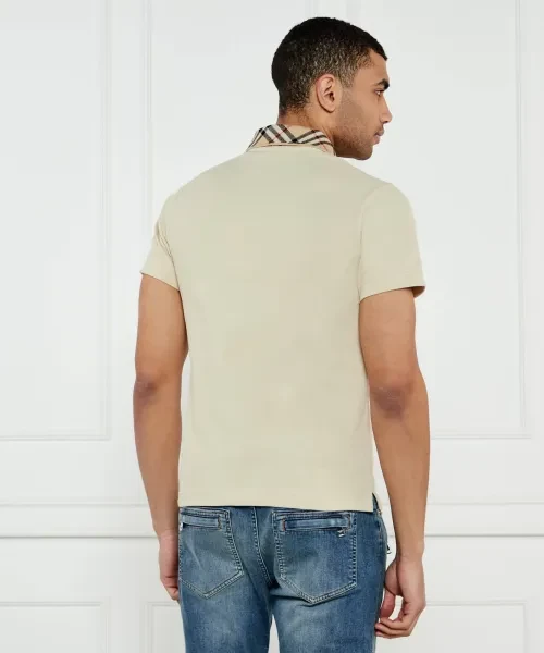 Burberry Beige Polo Shirt - photo 3