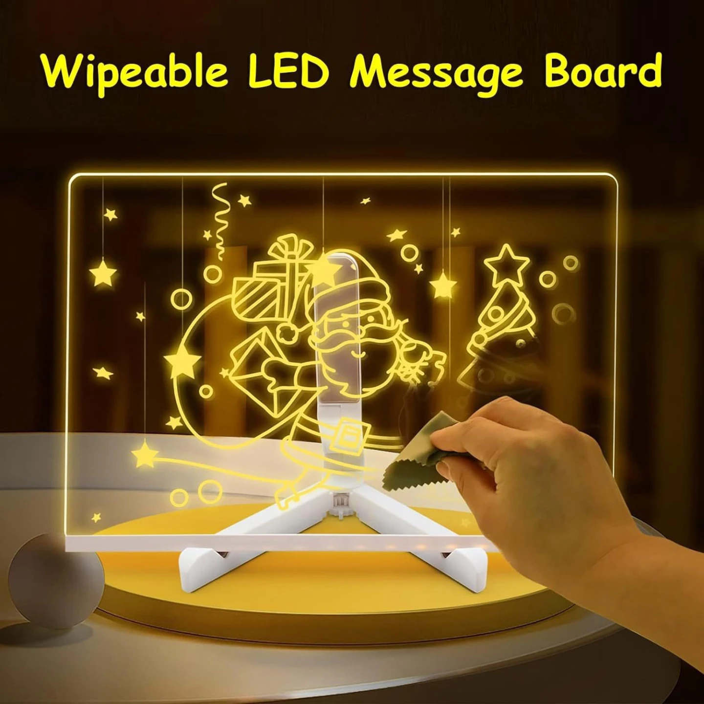Wipeable LED Message Board - SEALED NEW