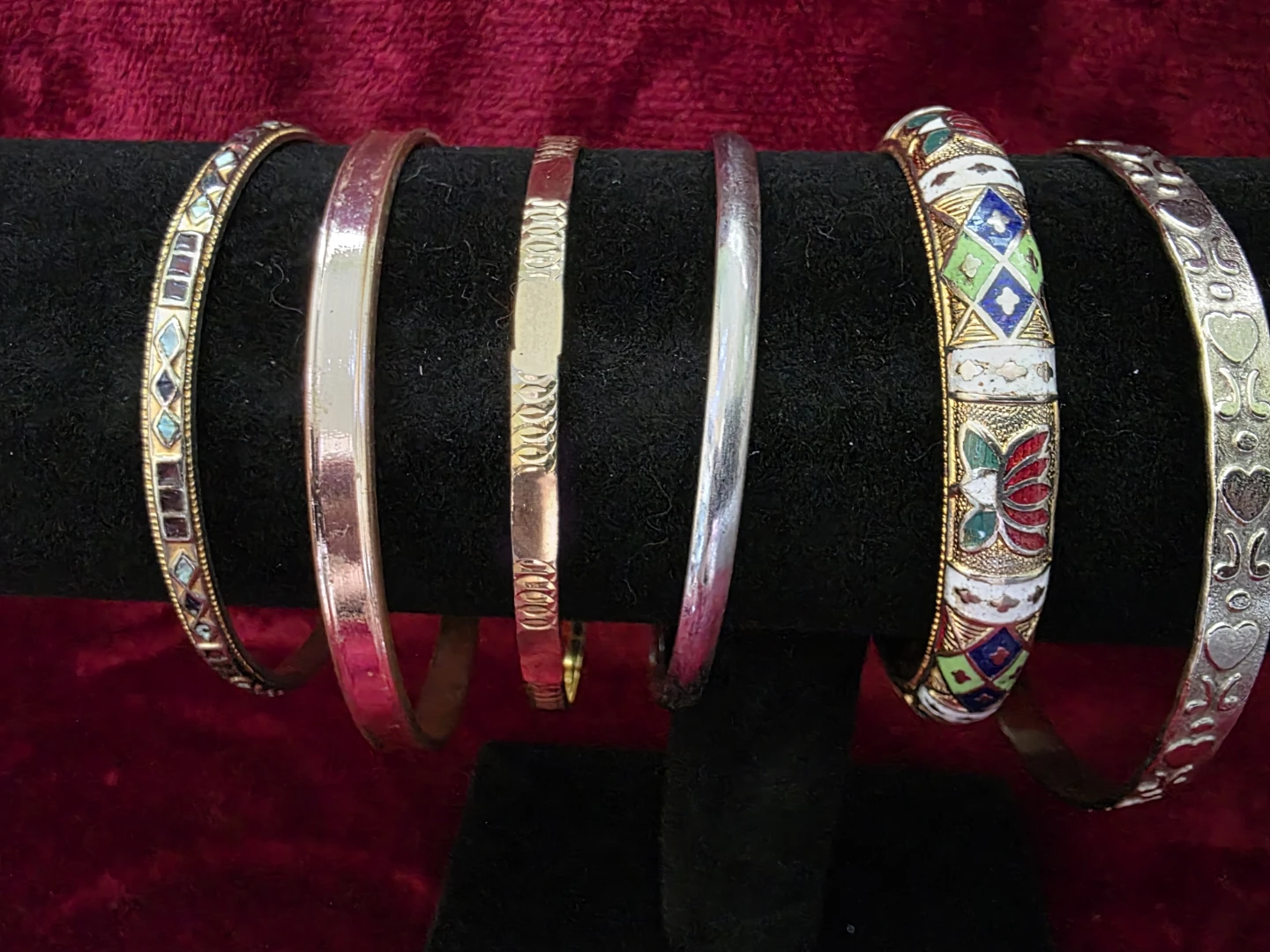 Assorted Bangle Bracelets Set - photo 2