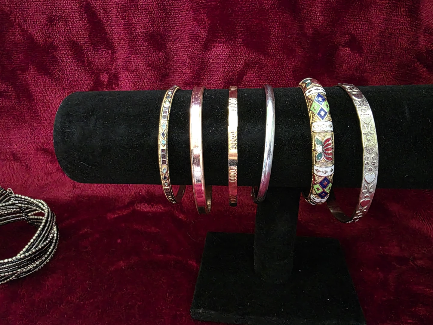 Assorted Bangle Bracelets Set - photo 3