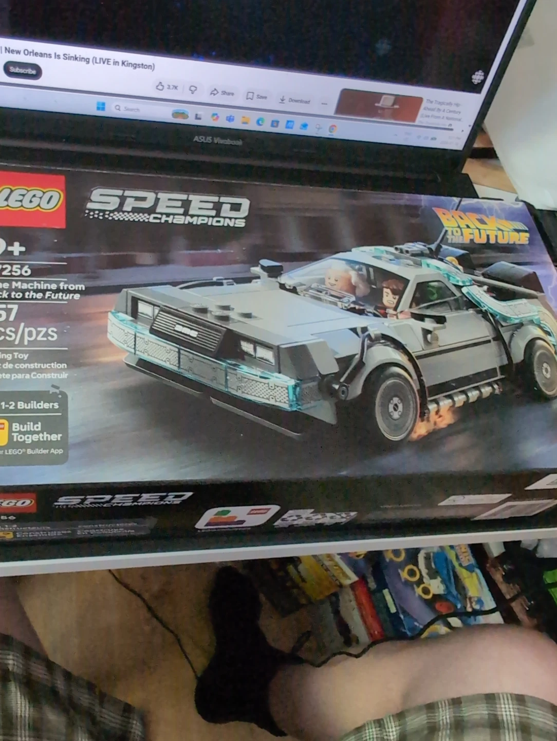 LEGO Speed Champions Back to the Future Time Machine
