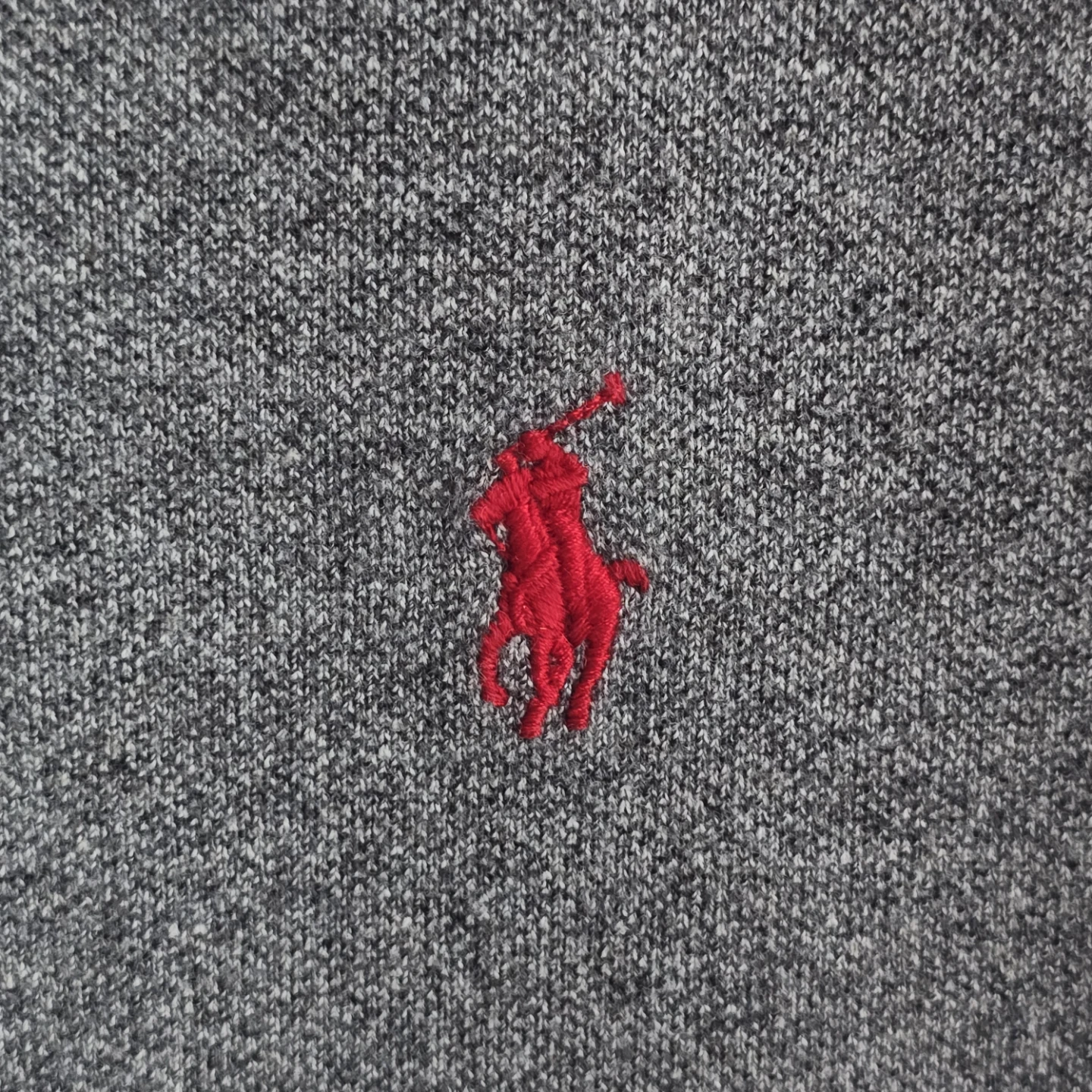 Polo Ralph Lauren Men's Grey Custom Fit Polo Shirt L/G - photo 3