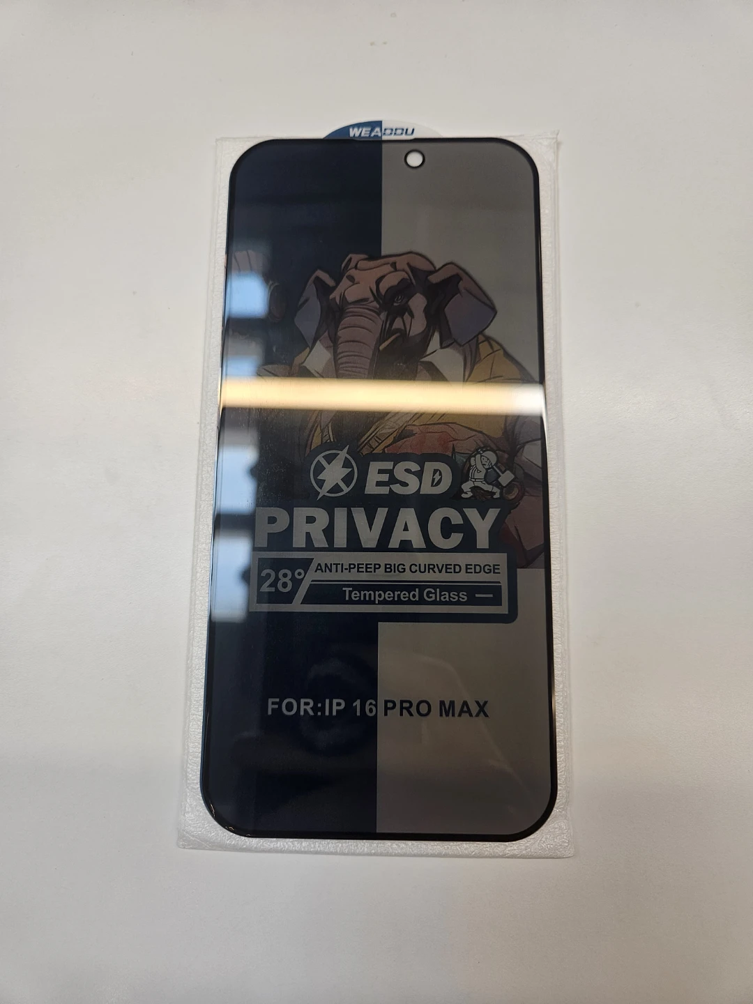 iPhone 16 Pro Max - Privacy Tempered Glass Screen Protector