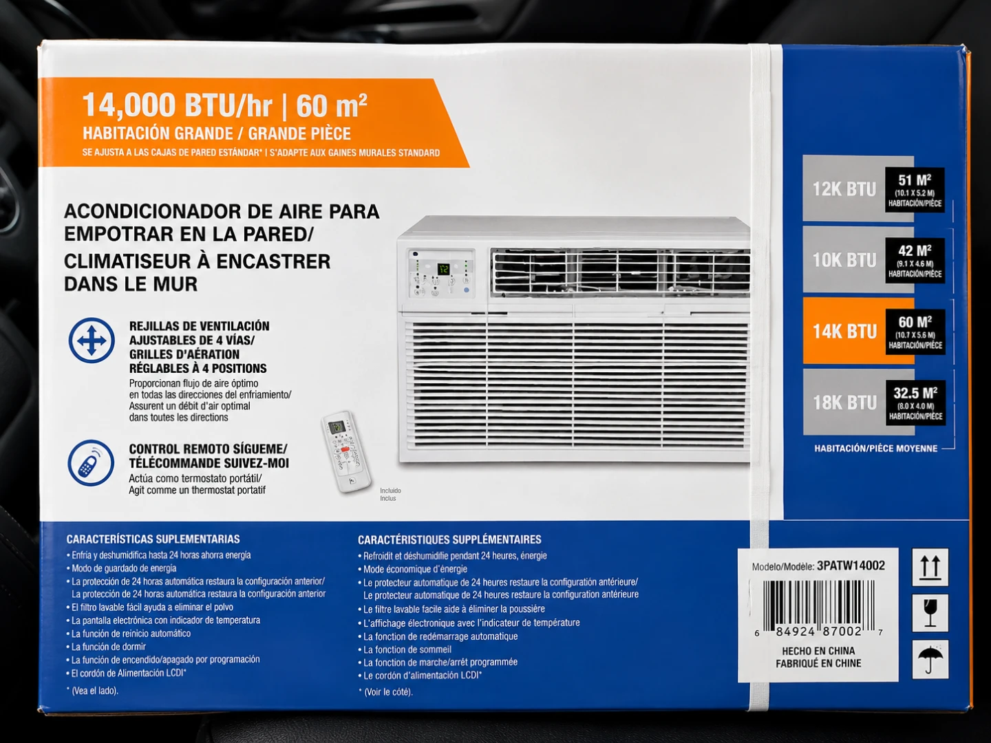 Through the wall 14,000 BTU Window Air Conditioner - photo 2