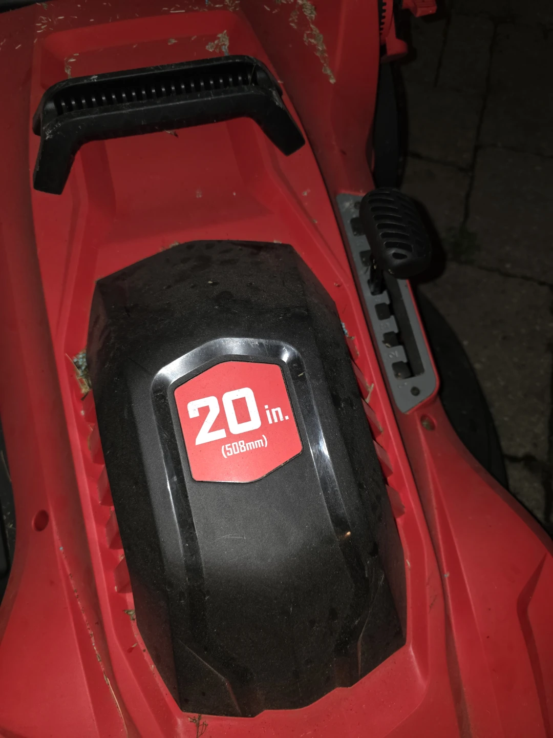 CRAFTSMAN Electric Lawn Mower, 20-Inch, Corded, 13-Ah Type 1 - photo 2