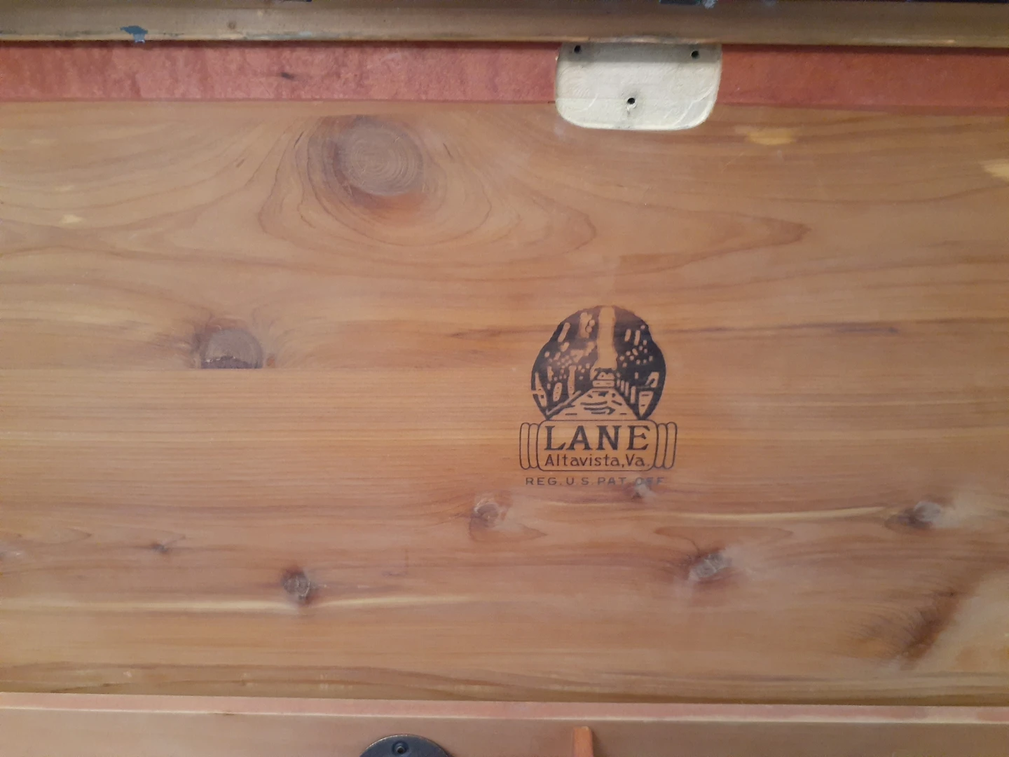 Lane Cedar Chest Trunk - Dark Blue - photo 3