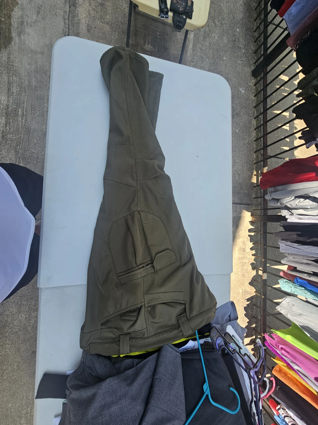 Men's 4XL Olive Green Cargo Pants