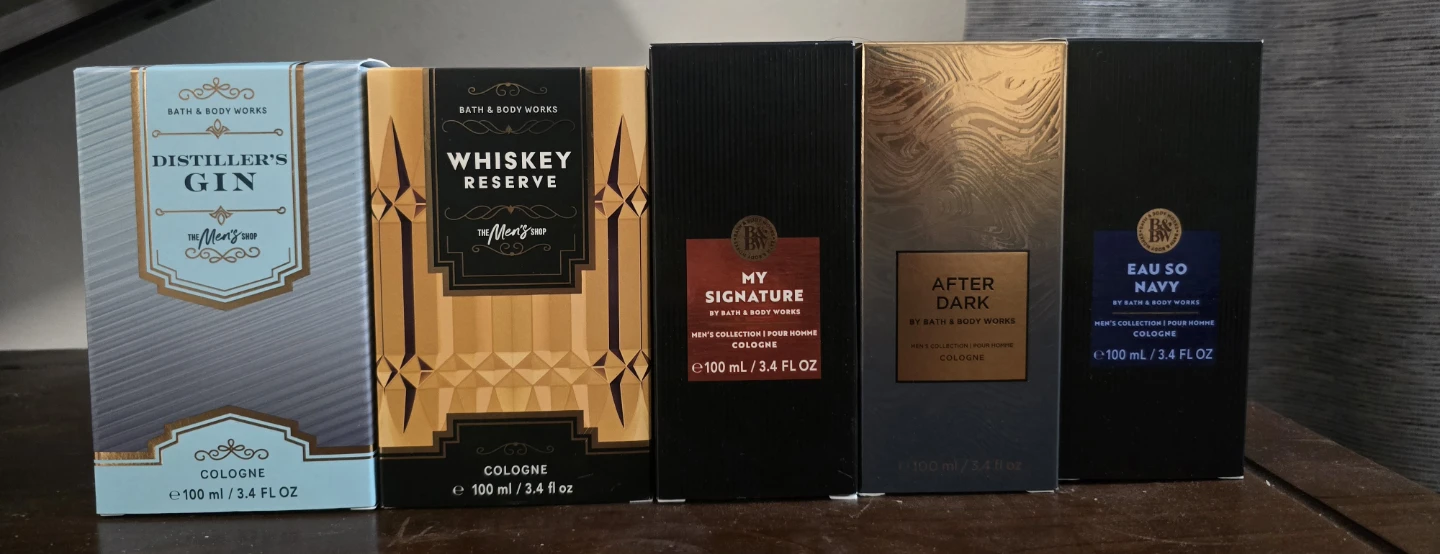 Bath & Body Works Men's Cologne Collection (100ml)